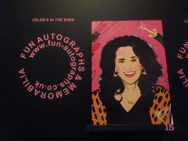 Lesley Joseph Limited Edition Signed A4 Comic Style Drawing Print (15)