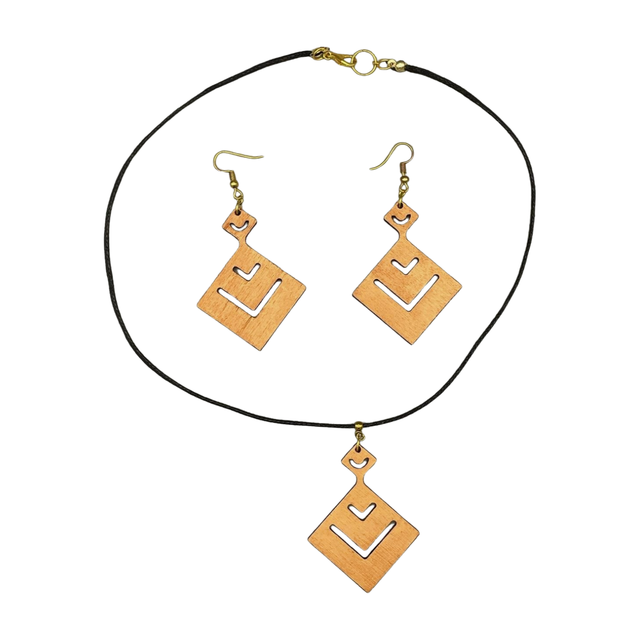 Parure LIFE WOOD Cuivrée