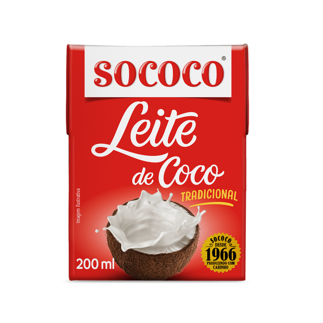 Leite de coco 200 ml- Sococo