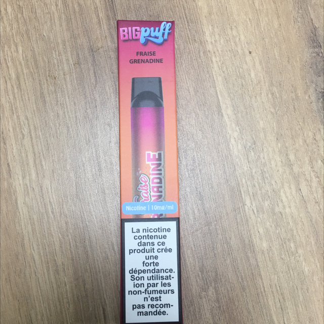 BIG PUFF FRAISE GRENADINE