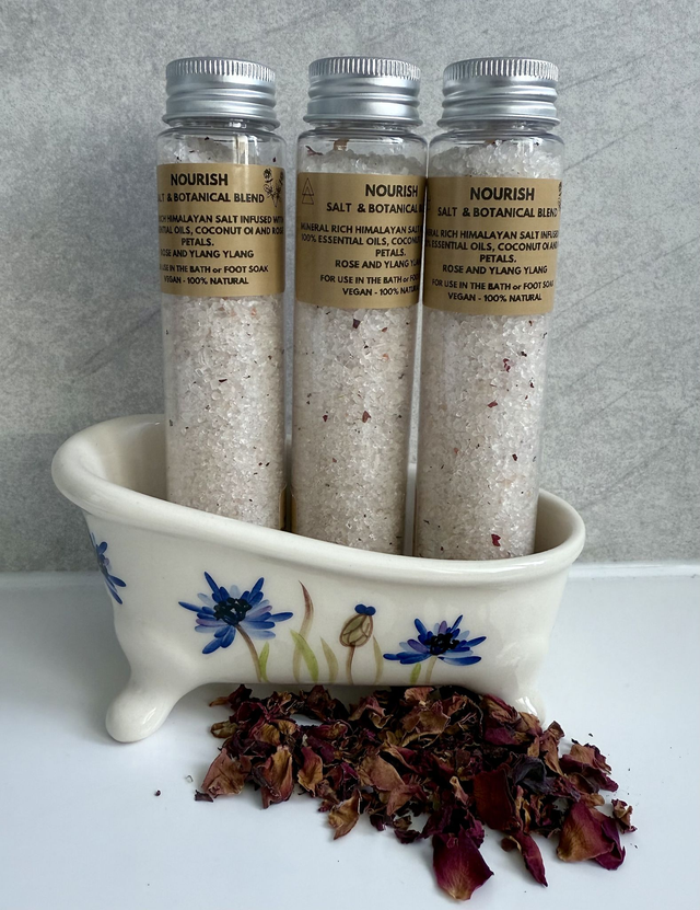 Nourish - Salt &amp; Botanical Bath Soak Blend