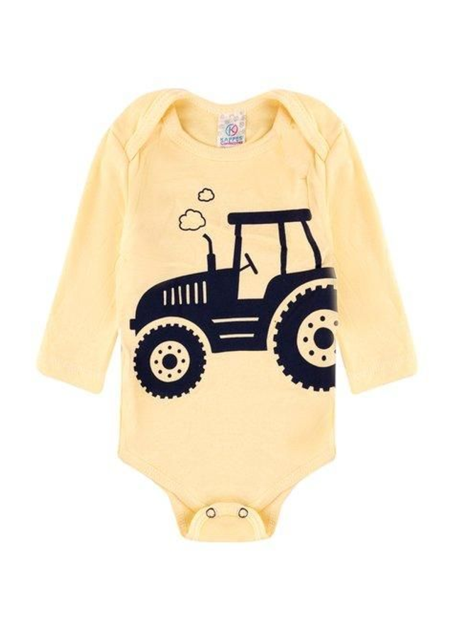 Body Manga Longa Trator Tamanho M