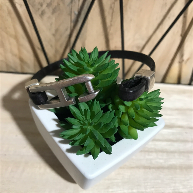 Bracelet Hermine Cuir