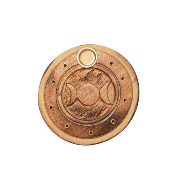 Socle Encens ~ Triple Lune