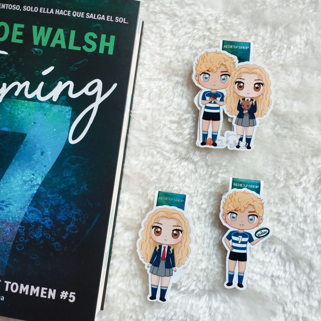 Taming 7, Gerard Gibsie &amp; Claire - Marcapáginas/Bookmarks