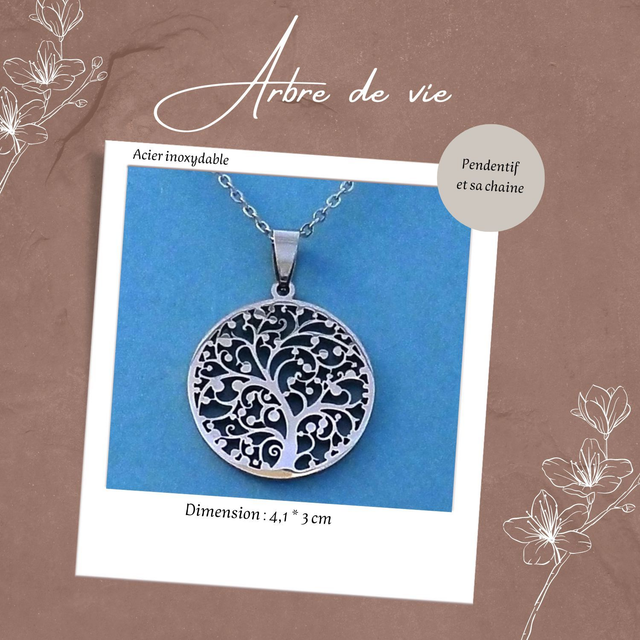Pendentif Arbre de vie n°105