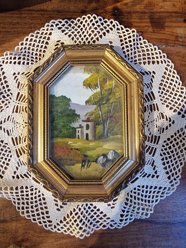 Peinture originale dans son joli cadre