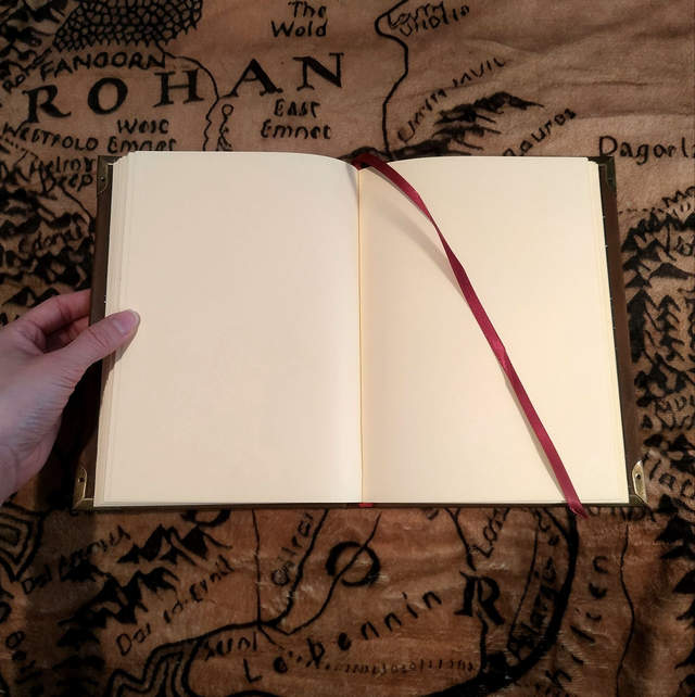 Grimoire cuir "Clef"