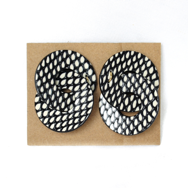 Billy • noir et blanc écaille