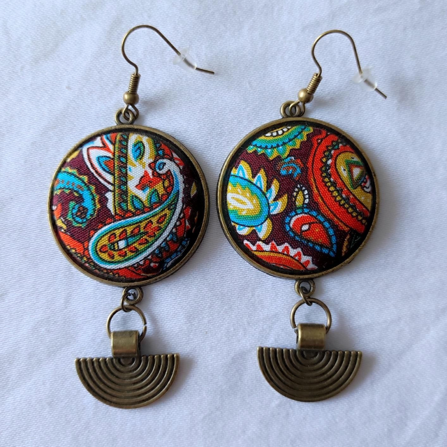 Boucles d'oreilles ethnique 