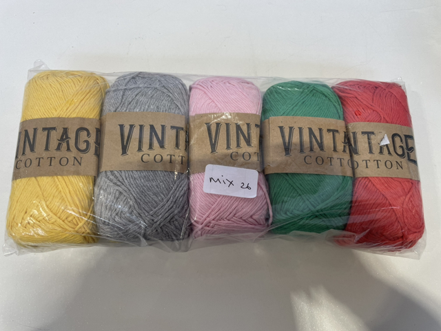 Vintage Cotton Packs Mix 26