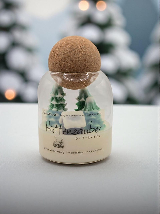 Duftkerze - Hüttenzauber