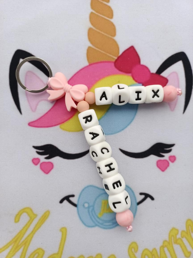 Porte clés 2 branches liées Noeud