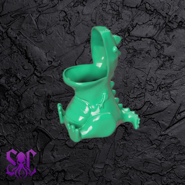 Chubby Dinosaur pen holder