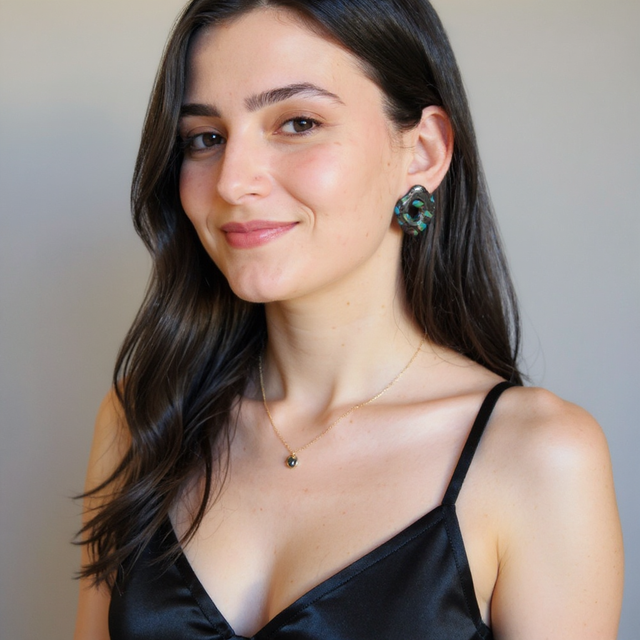 Boucles d'oreilles Nébuleuse