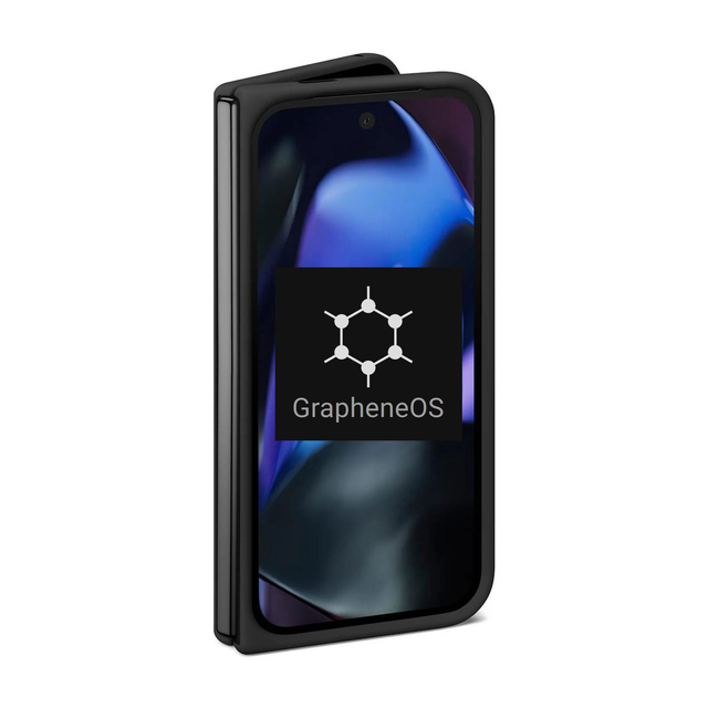 FreiheitsHandy Pixel 9Pro Fold bis 512GB googlefrei, schwarz obsidian, grapheneOS