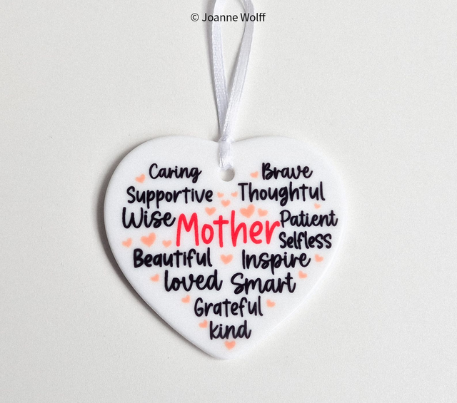 Mother Heart Ceramic Keepsake  