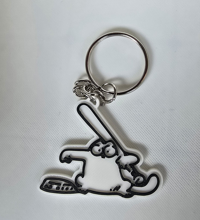 Porte clé Simon's Cat