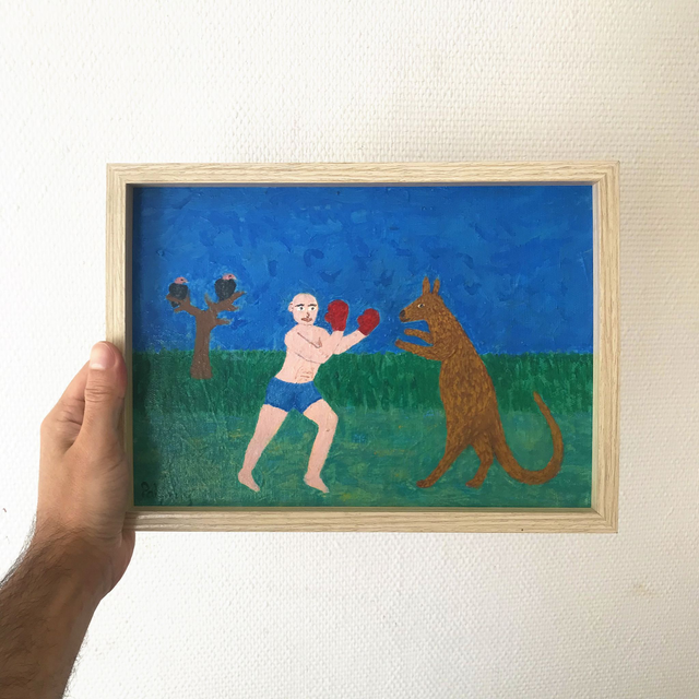 Jeff Bezos vs Kangaroo