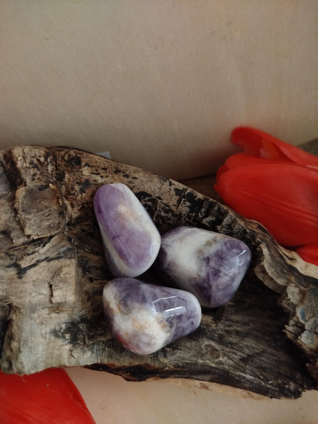 Pierre Roulé Améthyste Rubanée