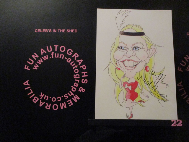 Nicole Faraday Limited Edition A4 Authentic Autographed Caricature (22)