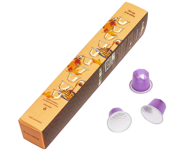 Café aromatizado &quot;Jarabe de Arce&quot; Cápsulas Nespresso®