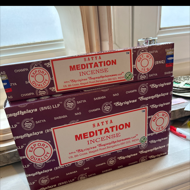 Encens satya méditation 