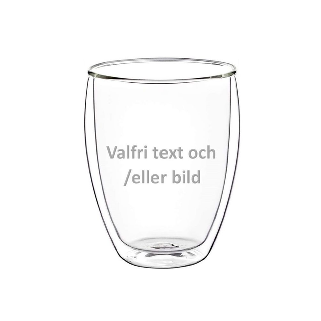 Termoglas utan handtag