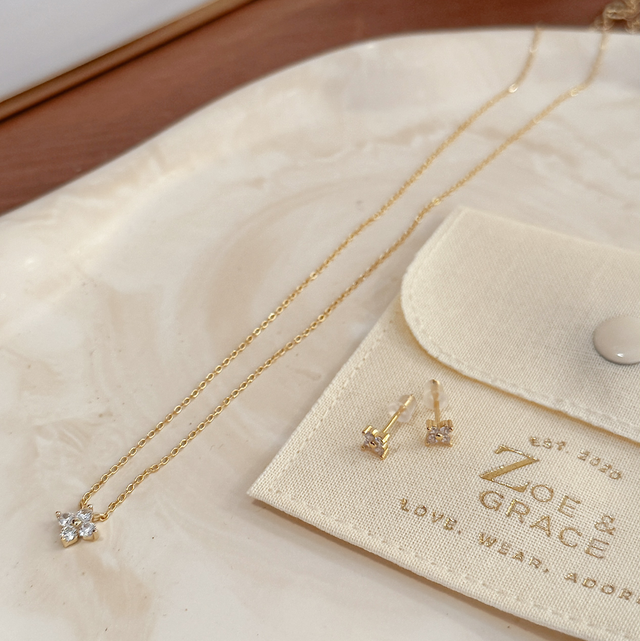 Tiny Clover Ohrringe