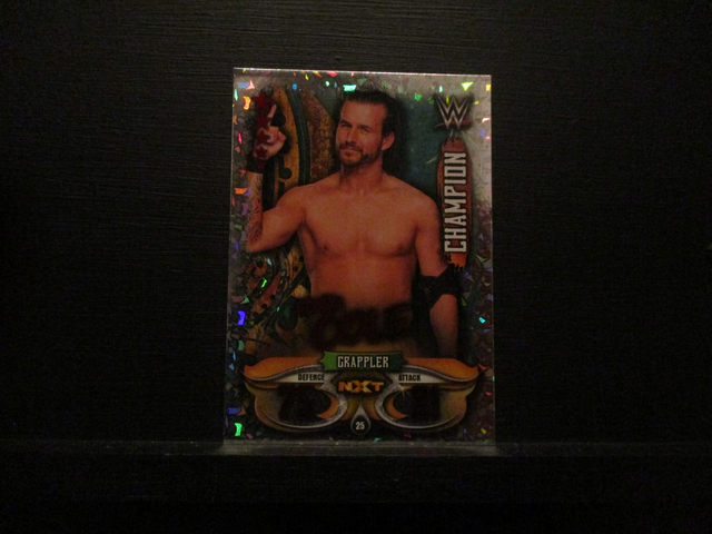 Adam Cole - Champion Slam Attax Live Original Trading Card #25