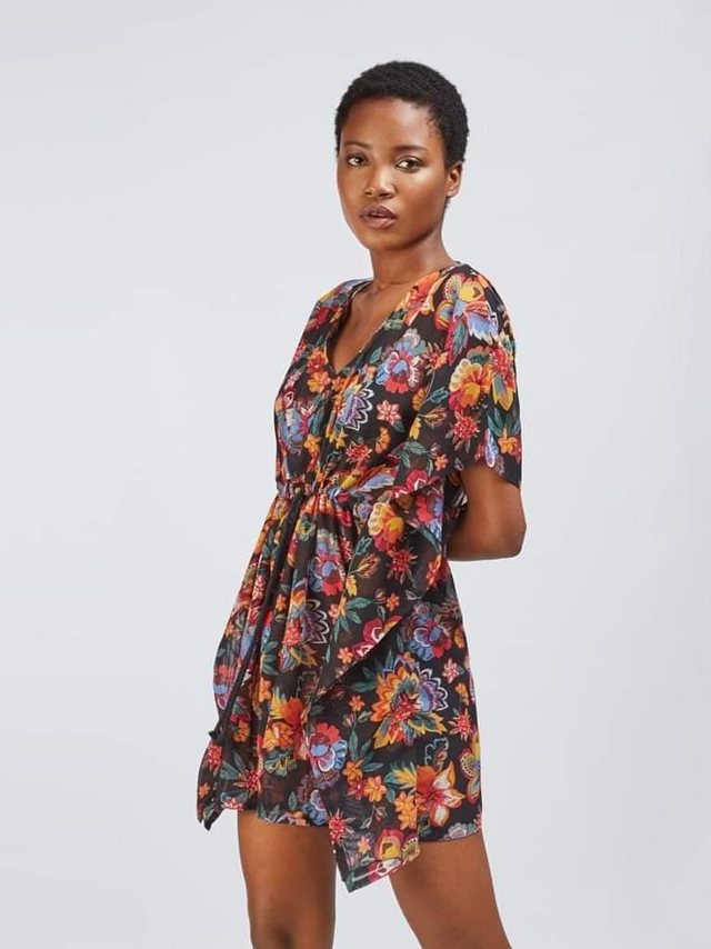 Caftano gisela Stampato Taglia XL