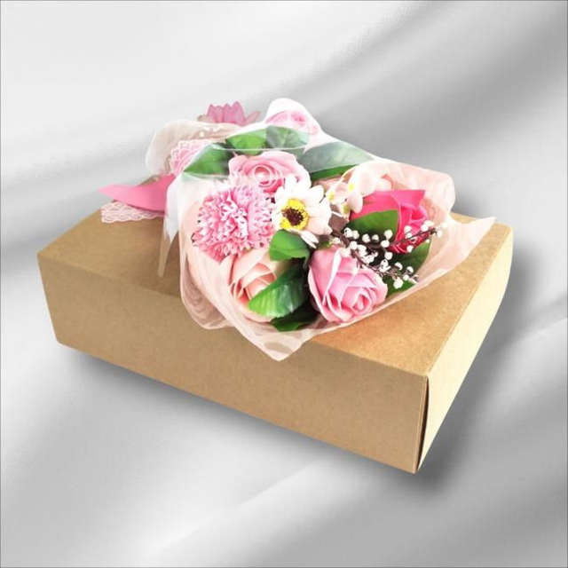 Bouquet roses à savon &quot;Rose&quot;