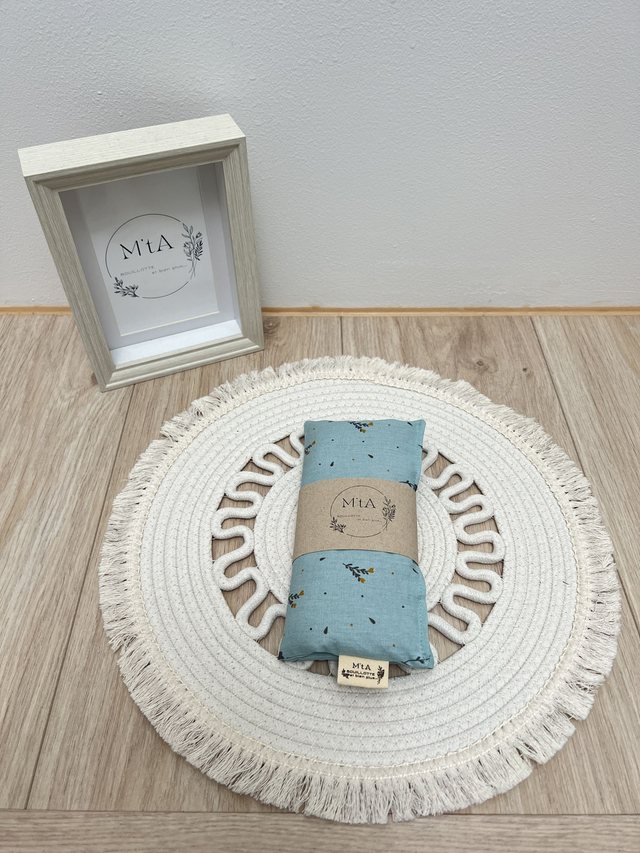 Bouillotte Carrée Bouquet de fleurs