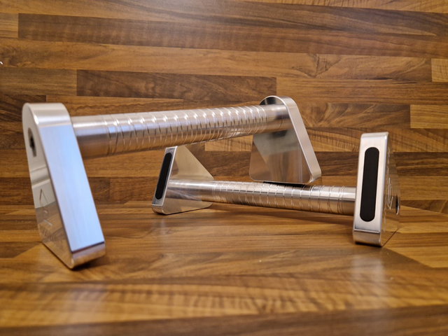 Pair of Aluminium Parallettes