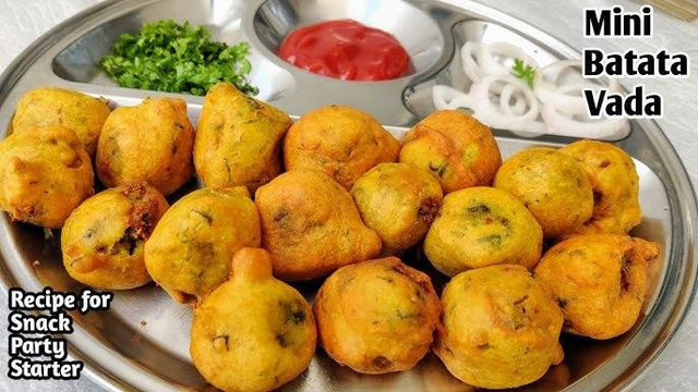 Mini Batata Vada (5 Pcs) – Potato Fritters