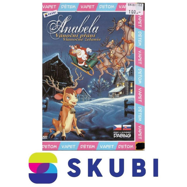DVD Anabela - Vánoční přání / Anabela - Vianočné želanie - CZ, SK, EN