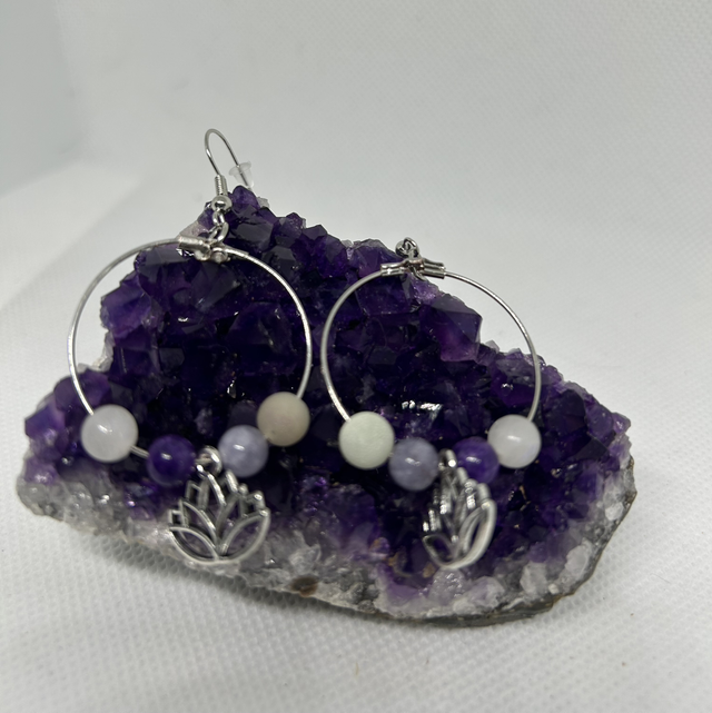 Boucle d’oreille zen 