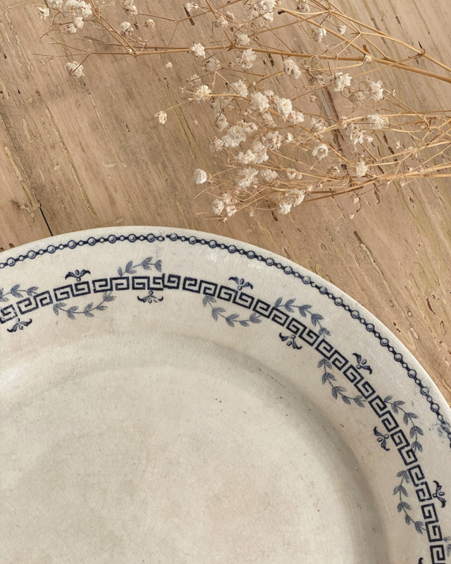 Assiette Gien Austerlitz plate (x1)