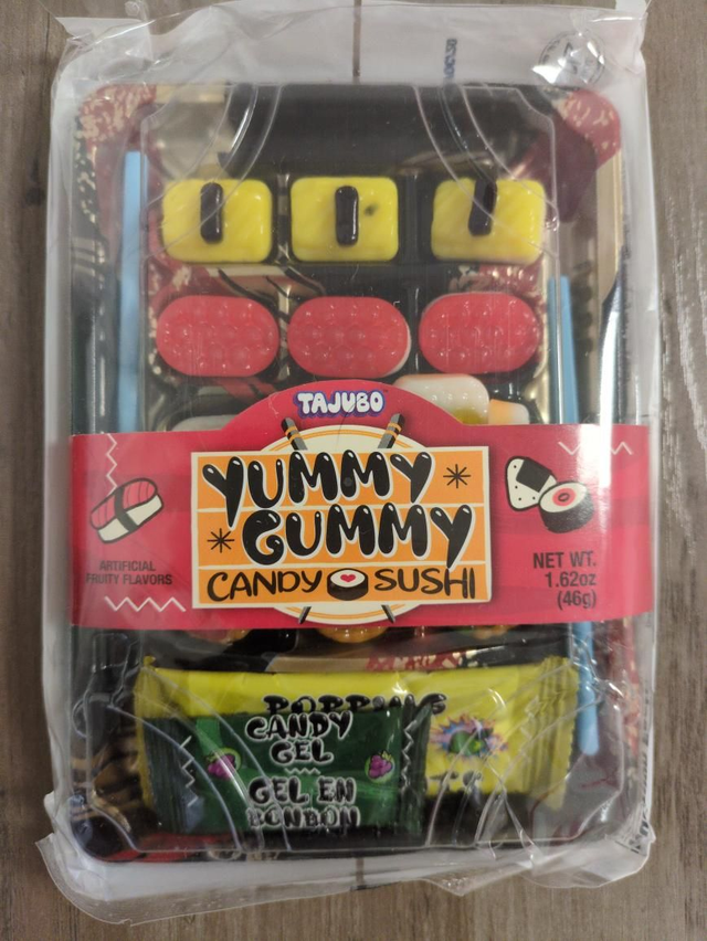 Plateau sushi gumies