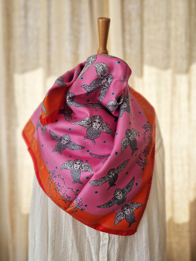 CARRÉ SANT&#039;ANTONE FUCHSIA 90