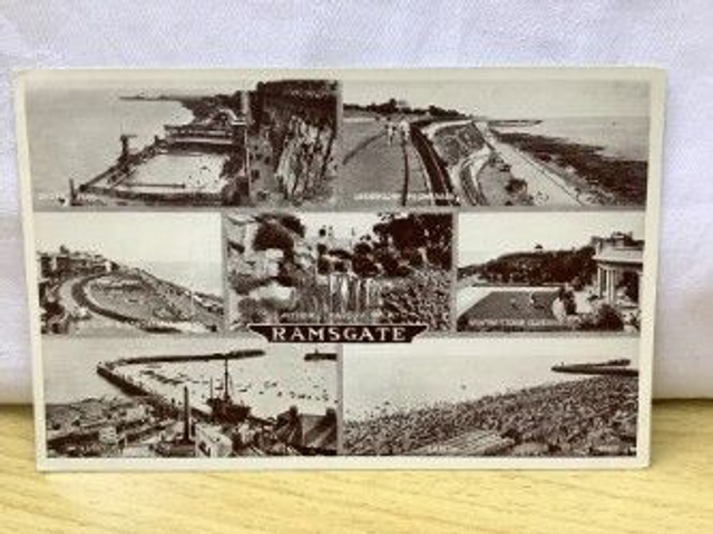 Ramsgate, Multiview, The Harbour, Pierhead etc. Kent, Vintage Unbranded Postcard. Our Ref No. R178 £2.25