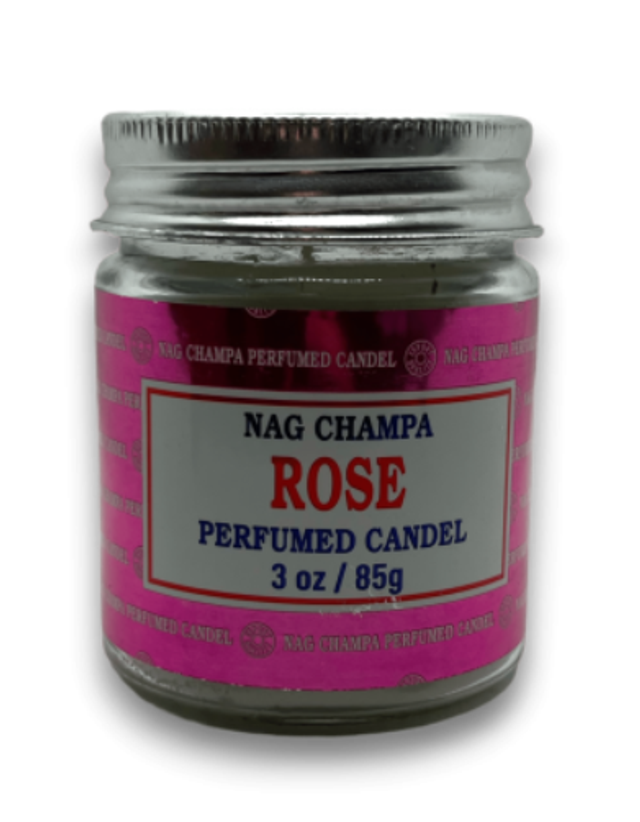 Bougie Nag Champa Rose