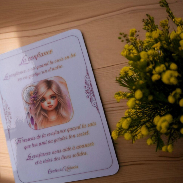 📚 Papeterie - Cartes des émotions Filles