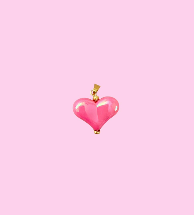 Bedel Shiny Pink Heart