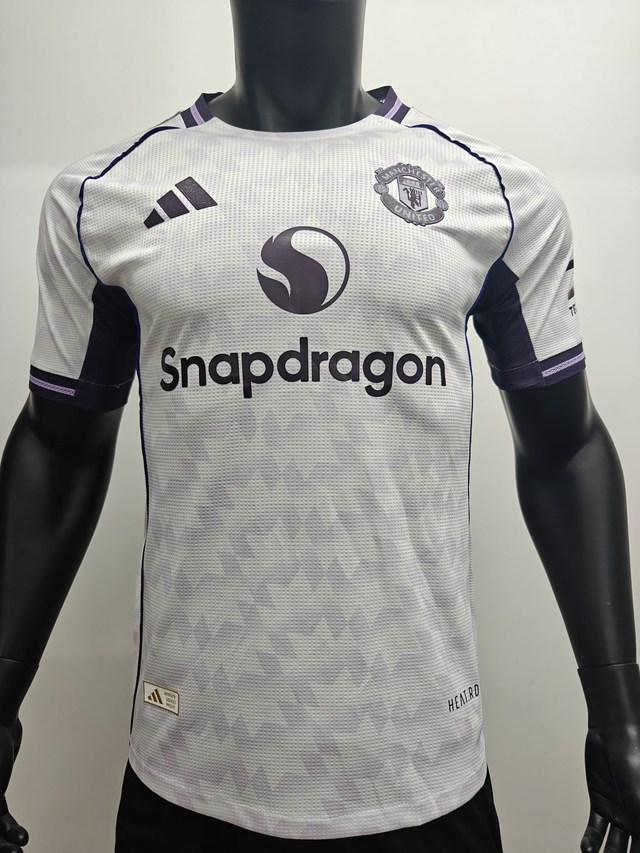Camiseta 2ª Manchester United- Versión Jugador- 25-26