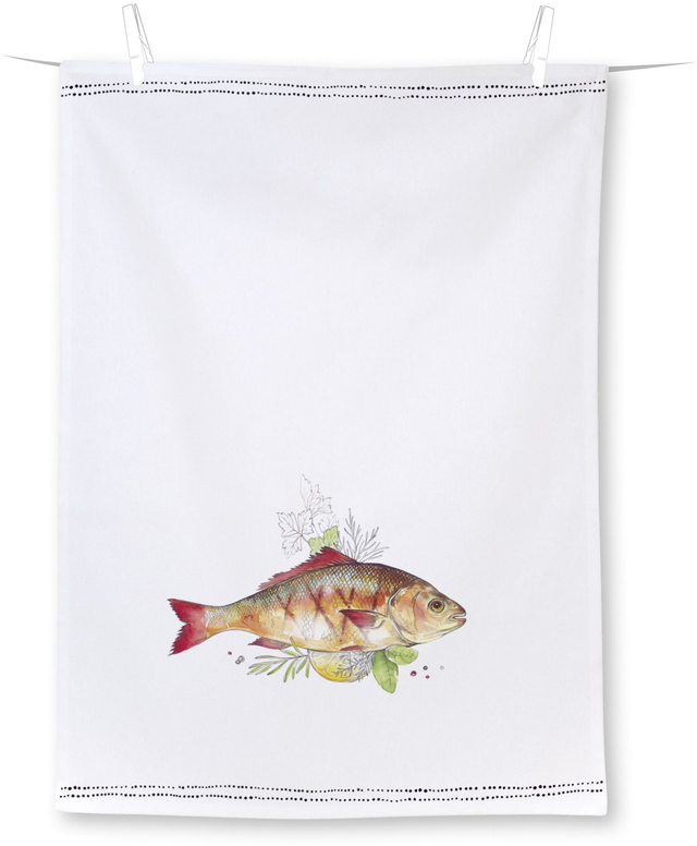 Paño de cocina pescado 