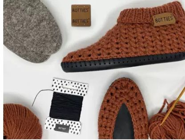 Botties Winter häkel Set alpaka