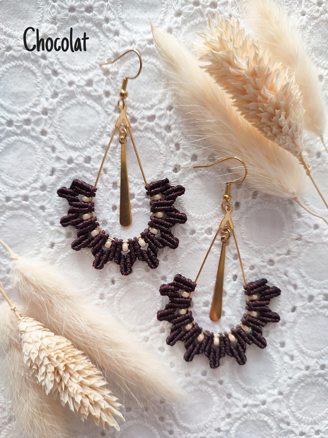 Boucles d'oreilles "LAURIE" - Doré