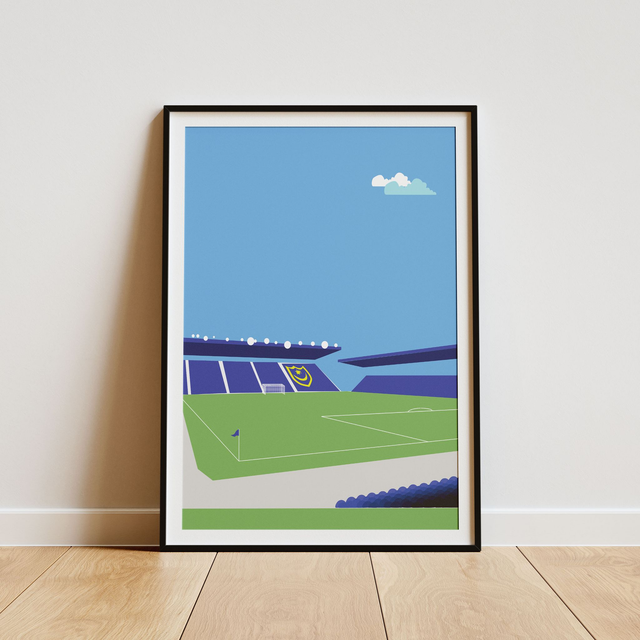 Portsmouth FC Fratton Park Print (A4)