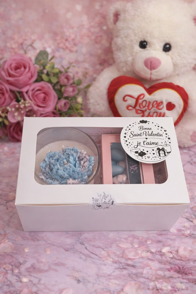 Coffret Velum Amoris - Parfum Cachemire et soie ( Bougie + fondants)